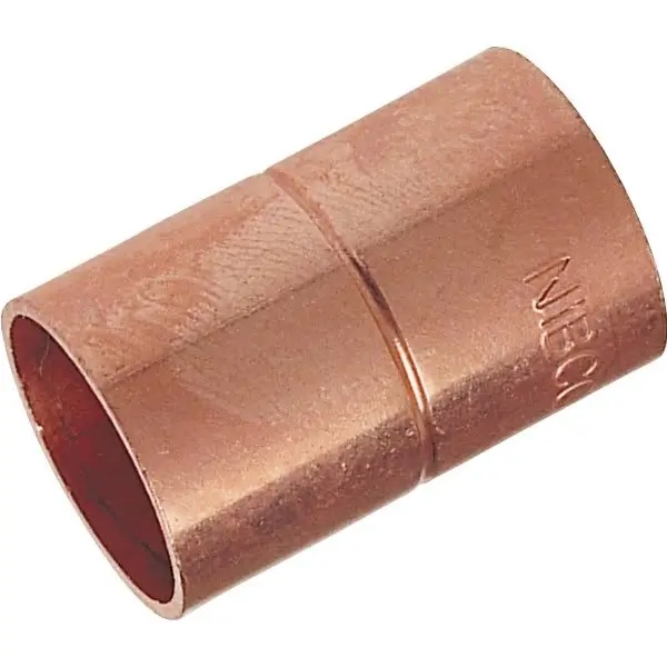 NIBCO 600-RS Coupling with Rolled Tube Stop C x C - Wrot 9000153