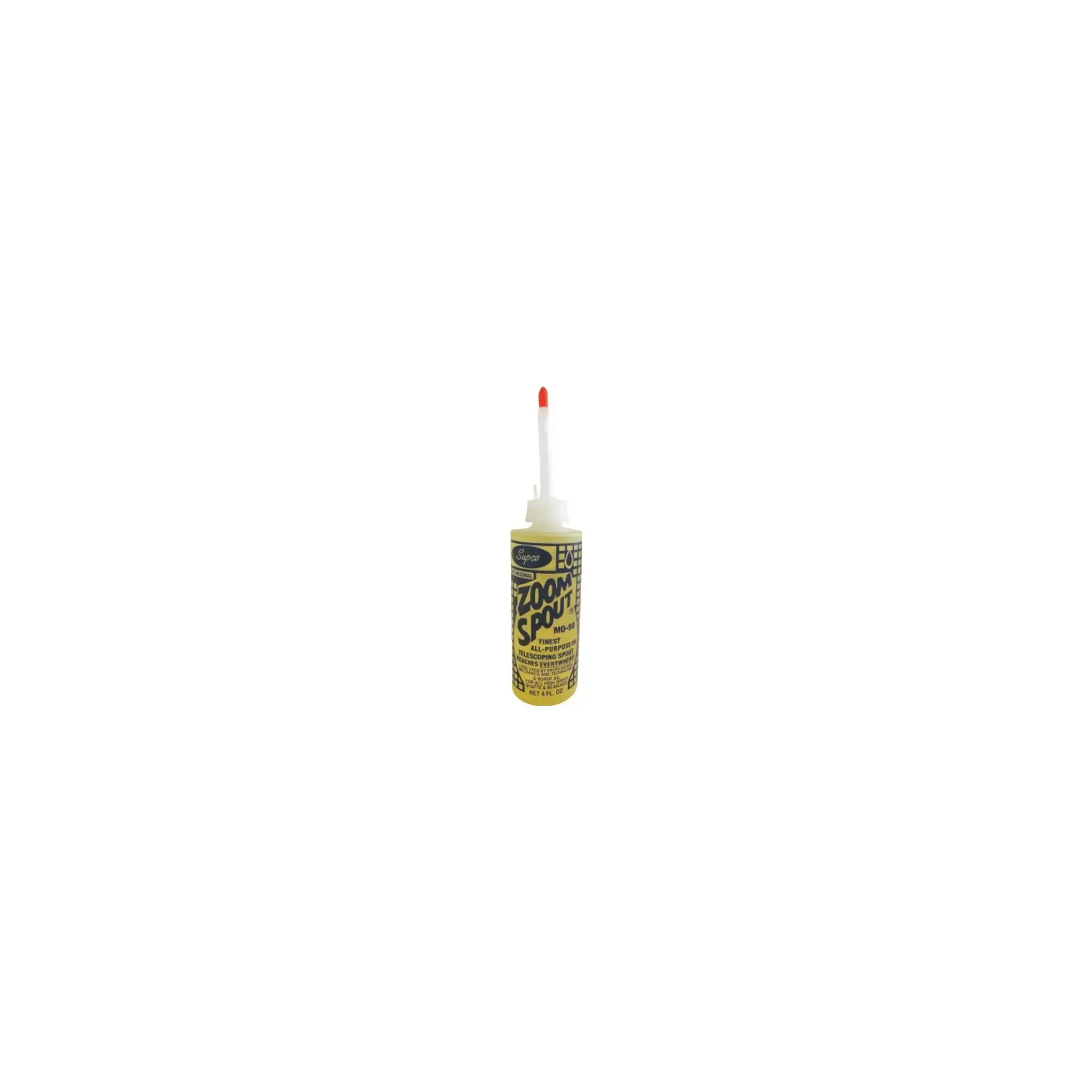 SUPCO MO98 4 Oz Zoom Spout All-Purpose Oil, Paraffin-Based, 7