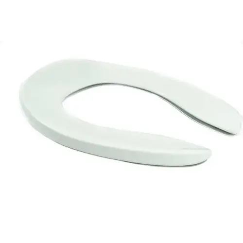 Fast-N-Lock Elongated Open Front No Cover Self Sustaining Commercial Toilet Seat in White Fast-N-Lock Elongated Open Front No Cover Self Sustaining Commercial Toilet Seat in White