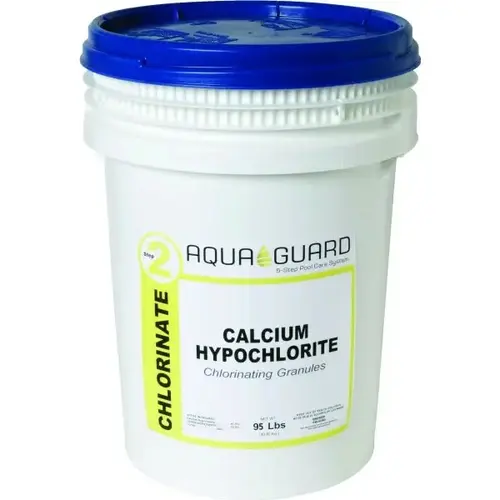 Aquaguard Blended Calcium Hypochlorite, 95 Pound