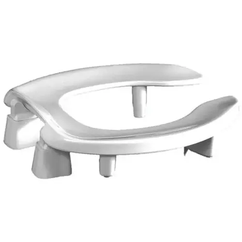 Centoco ADA Compliant 3 in. Raised Round Open Front No Cover Toilet Seat in White Centoco ADA Compliant 3 in. Raised Round Open Front No Cover Toilet Seat in White