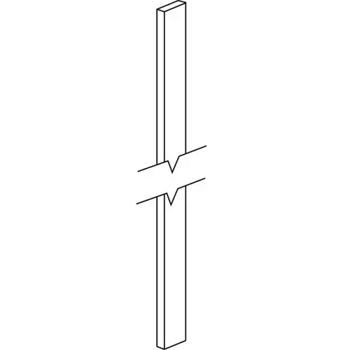 3" X 96" Tall Filler, Country Oak 3" X 96" Tall Filler, Country Oak
