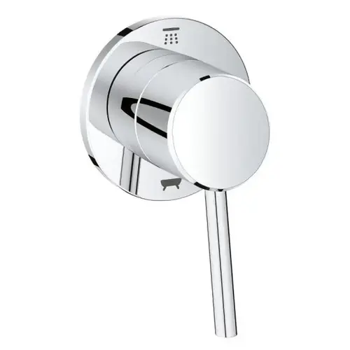 Grohe Concetto 2-Way Diverter Trim For Shower Head & Tub Spout - Chrome Grohe Concetto 2-Way Diverter Trim For Shower Head & Tub Spout - Chrome