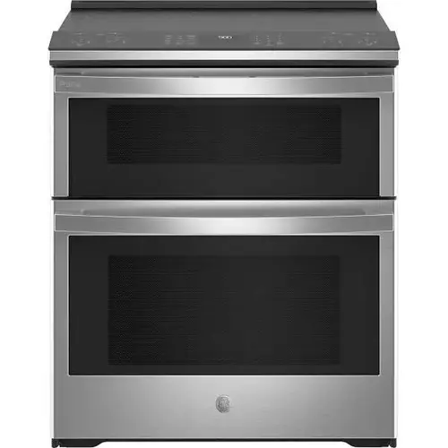30 In Smart Slide-In Electric Double Oven Convection Range