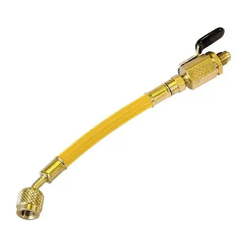 Clv Series Kobra 6" Yellow Whip End With A2l Fitting