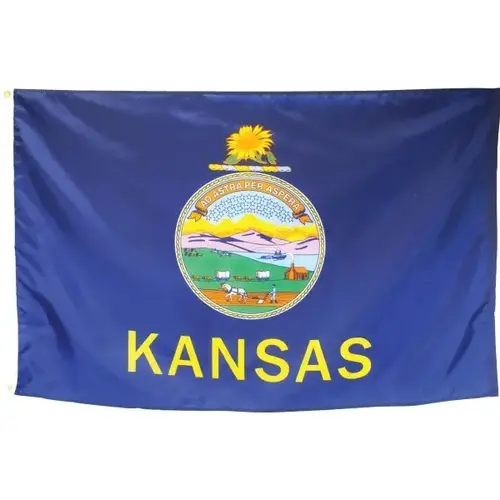 State Flag Kansas 5 ft X 3 ft State Flag Kansas 5 ft X 3 ft