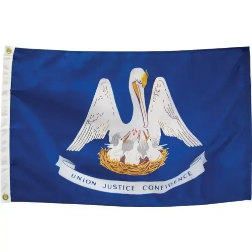 State Flag Louisiana 5 ft X 3 ft State Flag Louisiana 5 ft X 3 ft