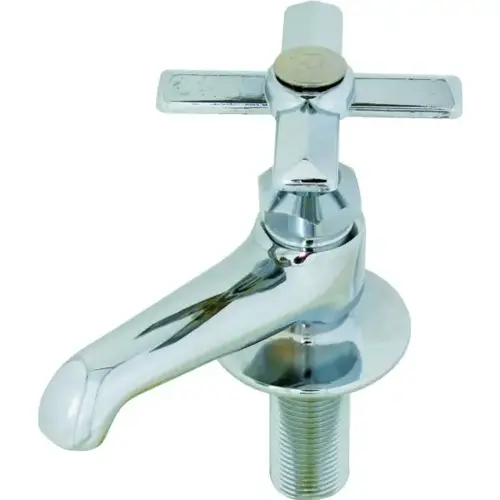 Ez-Flo 438855 Lavatory Faucet, 2.4 Gpm, 60 Psi, 1 Handle, Solid Brass, Chrome Plated Ez-Flo 438855 Lavatory Faucet, 2.4 Gpm, 60 Psi, 1 Handle, Solid Brass, Chrome Plated