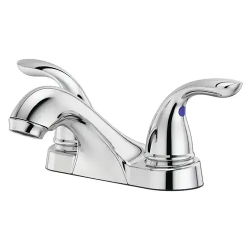 Pfirst 2-Handle, Lavatory Faucet W/Push Drain, 1.2 GPM In Chrome Pfirst 2-Handle, Lavatory Faucet W/Push Drain, 1.2 GPM In Chrome