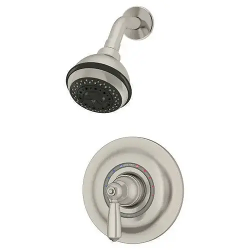 Symmons Allura Satin NICKEL Shower System Trim With Integral Stops