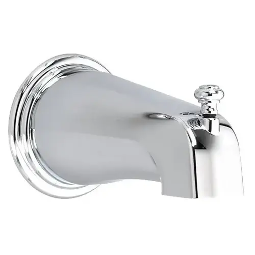 American Standard Deluxe Diverter Tub Spout, 1/2" Ips, Metal Construction, Chrm Chrome American Standard Deluxe Diverter Tub Spout, 1/2" Ips, Metal Construction, Chrm Chrome