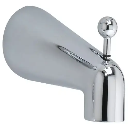 American Standard Deluxe Diverter Tub Spout, 1/2" Ips, Brass Construction, Chrm Chrome American Standard Deluxe Diverter Tub Spout, 1/2" Ips, Brass Construction, Chrm Chrome