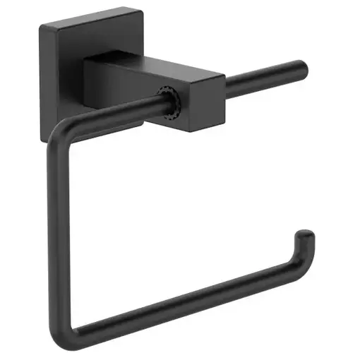 Duro Wall-Mounted Toilet Paper Holder in Matte Black Duro Wall-Mounted Toilet Paper Holder in Matte Black