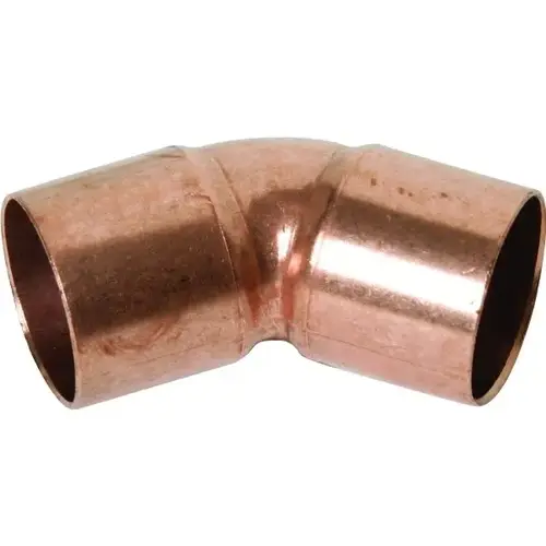Copper 45 degree Elbow, 1/2 X 1/2" - pack of 10 Copper 45 degree Elbow, 1/2 X 1/2" - pack of 10