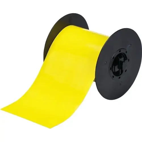B30 Series Magnetic Label, 4.25 in W x 25 ft L, Yellow, Matte B30 Series Magnetic Label, 4.25 in W x 25 ft L, Yellow, Matte