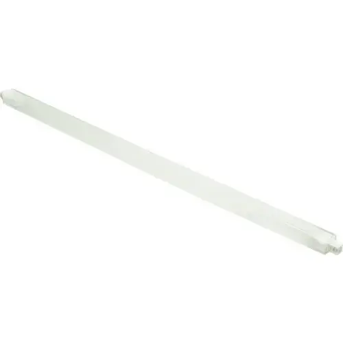 White Plastic Spring Loaded Towel Bar 3/4 X 36"