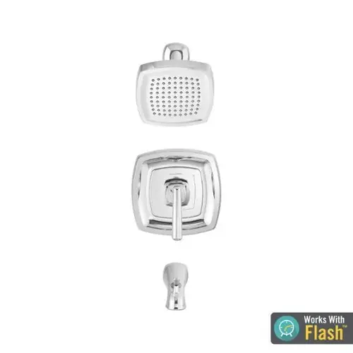 American Standard Edgemere Tub/shower Trim Kit , Water-Saving , Polished Chrome American Standard Edgemere Tub/shower Trim Kit , Water-Saving , Polished Chrome