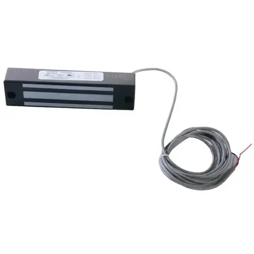 Single Maglock Standard Mount, Face Drilled, B-Magnet Bond Sensor Stainless Steel