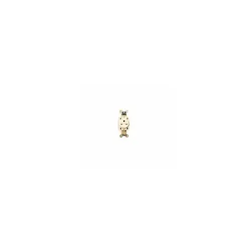 Receptacle Single 2-Pole 3W 15A 250V 6-15R Ivory