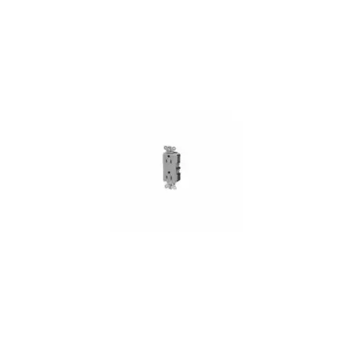 Receptacle Duplex Marine Style 15A 125V Gray Receptacle Duplex Marine Style 15A 125V Gray