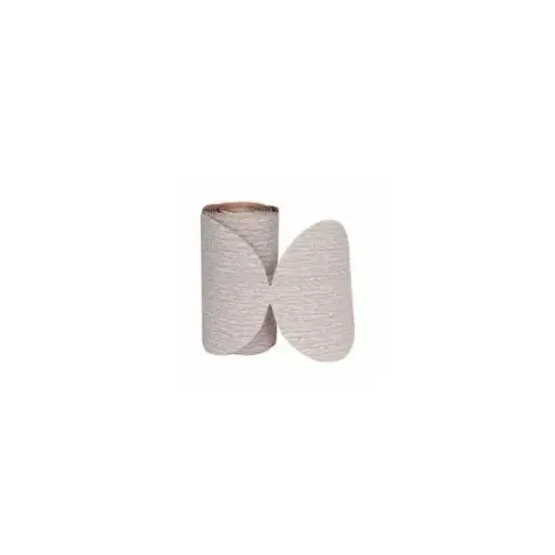 31609 Non-Vacuum Sanding Disc Roll, 8 in, P320 Grit, Aluminum Oxide, PSA Attachment Champagne 31609 Non-Vacuum Sanding Disc Roll, 8 in, P320 Grit, Aluminum Oxide, PSA Attachment Champagne