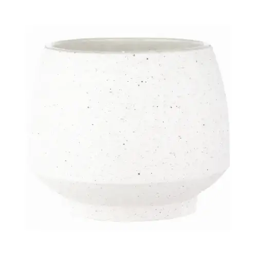4.5" WHT Tapered Pot 4.5" WHT Tapered Pot