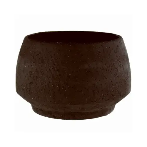 6" BLK Tapered Pot