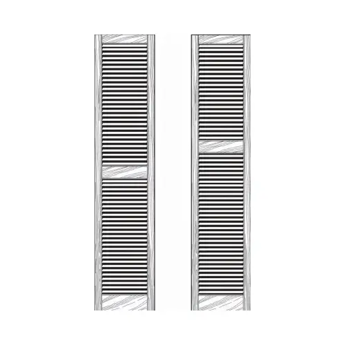 15x59 BLK Louv Shutters