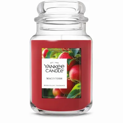 Yankee Candle 22OZ Macintosh Candle 2654274W Yankee Candle 22OZ Macintosh Candle 2654274W