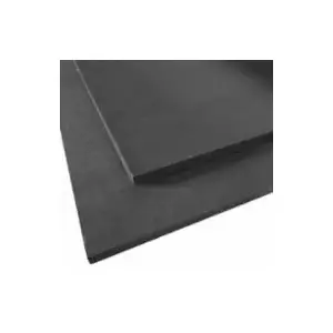 Piedmont Plastics 429883 AQSTBLK 0.250STR 1/4" Aqua Steel Sanded & Trimmed 2 ft x 4 ft Black