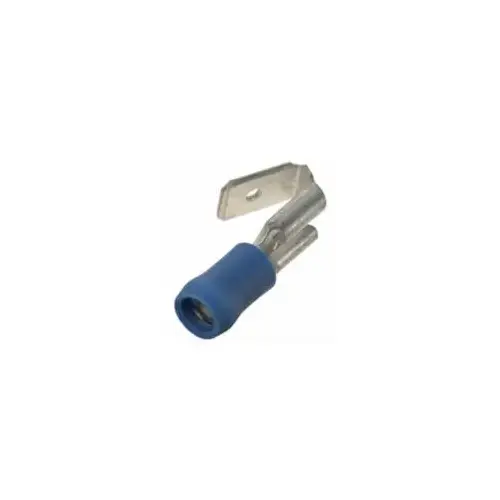 Piggyback Disconnect BI .25 Vinyl 16-14 AWG Blue Piggyback Disconnect BI .25 Vinyl 16-14 AWG Blue