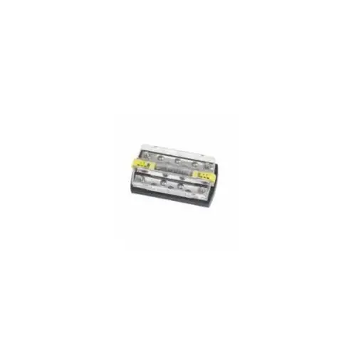 DualBus Plus 150 Amp BusBar - 1/4" - 20 Stud 5 Gang DualBus Plus 150 Amp BusBar - 1/4" - 20 Stud 5 Gang