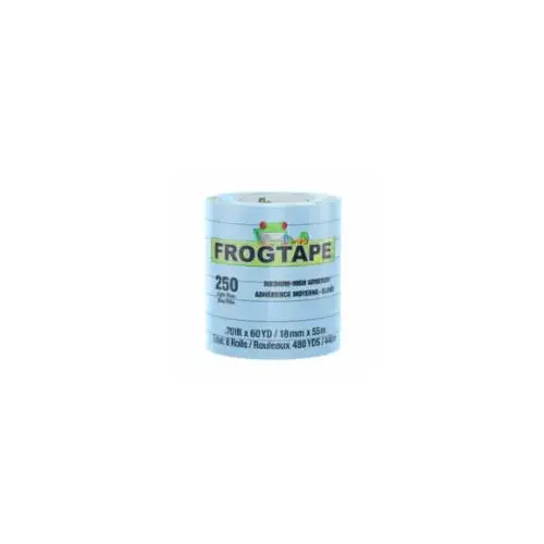 3/4" (18mm) FrogTape CP 250 Performance Lt Blue, Shurtape 3/4" (18mm) FrogTape CP 250 Performance Lt Blue, Shurtape
