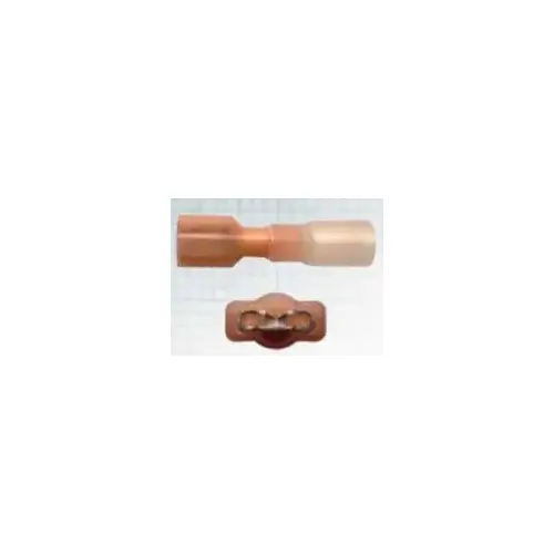 Poly Crimp 'N Seal 16-14 AWG Female Fully Insulated Double Hump Quick Disconnect Terminal .250" Tab Poly Crimp 'N Seal 16-14 AWG Female Fully Insulated Double Hump Quick Disconnect Terminal .250" Tab