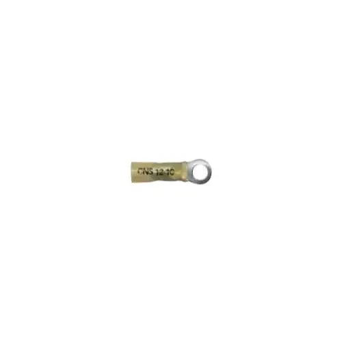 Poly Crimp 'N Seal 12-10 AWG Ring Terminal #8 Stud Poly Crimp 'N Seal 12-10 AWG Ring Terminal #8 Stud