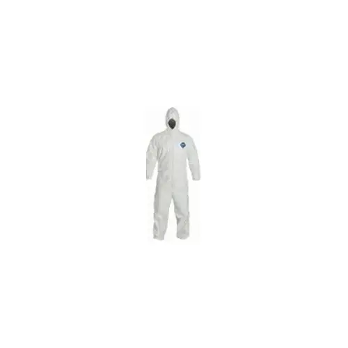 Tyvek 400 5XL Protective Suit W/Hood 25/BX** Must Buy 1 Case of 25 Suits** Tyvek 400 5XL Protective Suit W/Hood 25/BX** Must Buy 1 Case of 25 Suits**