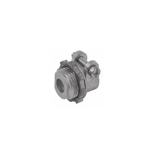 3/8" Connector Straight Sqz Zinc Pltd AC/Flex Mt 3/8" Connector Straight Sqz Zinc Pltd AC/Flex Mt