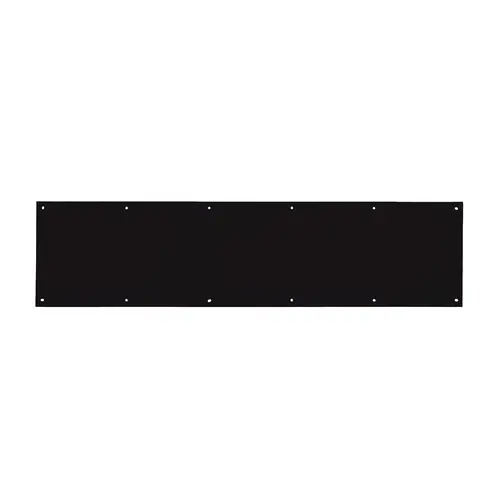Kick Plate 8" Height 40" Width Matte Black Finish Kick Plate 8" Height 40" Width Matte Black Finish