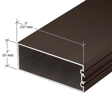 CRL-U.S. Aluminum CW26522 Bronze Black Anodized 5