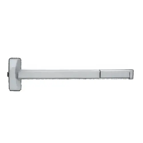 Exit Only For Door 32" to 36" Wide Satin Chrome Exit Only For Door 32" to 36" Wide Satin Chrome