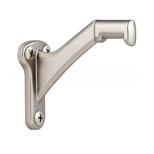 1-1/4" x 3-1/8" Heavy Duty Handrail Bracket Satin Nickel Finish 1-1/4" x 3-1/8" Heavy Duty Handrail Bracket Satin Nickel Finish