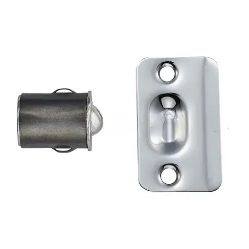 Adjustable Ball Catch Drive In Style Polished Chrome Finish Adjustable Ball Catch Drive In Style Polished Chrome Finish