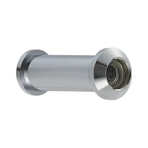 160 Degree Door Viewer for 1/2" Hole for 1-3/8" to 2-1/4" Door Polished Chrome Finish 160 Degree Door Viewer for 1/2" Hole for 1-3/8" to 2-1/4" Door Polished Chrome Finish