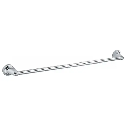 24" x 3/4" Transitional Towel Bar with 2-3/16" Base Polished Chrome Finish 24" x 3/4" Transitional Towel Bar with 2-3/16" Base Polished Chrome Finish