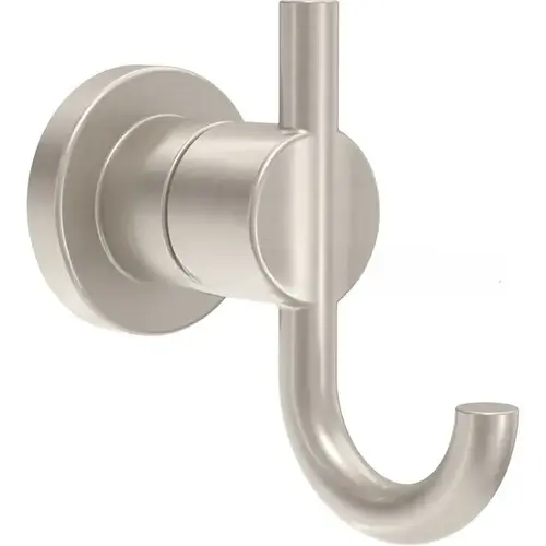 Nicoli Towel Hook Spotshield Brushed Nickel Finish Nicoli Towel Hook Spotshield Brushed Nickel Finish