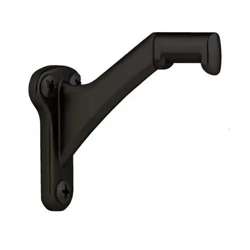1-1/4" x 3-1/8" Heavy Duty Handrail Bracket Matte Black Finish 1-1/4" x 3-1/8" Heavy Duty Handrail Bracket Matte Black Finish
