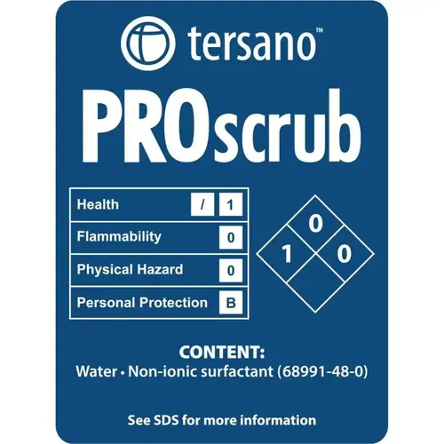 Tersano Proscrub Secondary Bottle Labels Package Of 100
