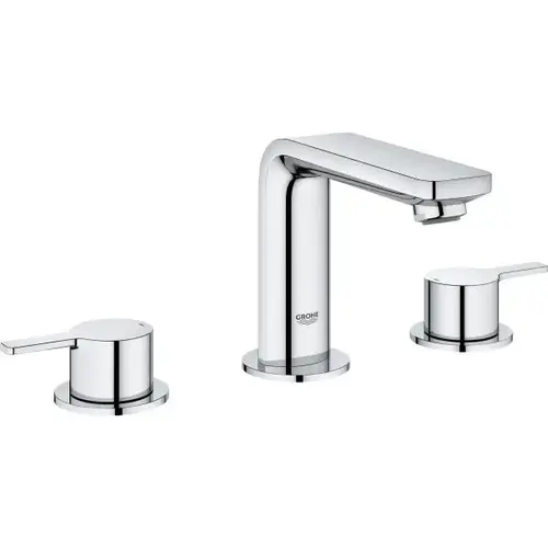 Grohe Lineare Chrome Medium Size Widespread Two-Handle Bath Faucet 8 Grohe Lineare Chrome Medium Size Widespread Two-Handle Bath Faucet 8