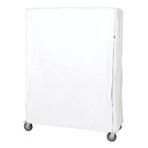 Cart Cover 400 Denier White Nylon Zipper Closure 18wx48lx74h Inch Cart Cover 400 Denier White Nylon Zipper Closure 18wx48lx74h Inch