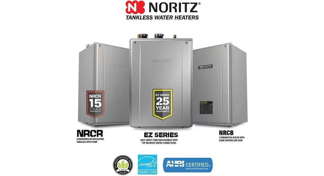 norinecoo Noritz Easy Series, Max. 180,000-BTU h, 9.8-GPM- Ng EZ98-DV-NG at